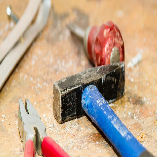 skilled handyman at work